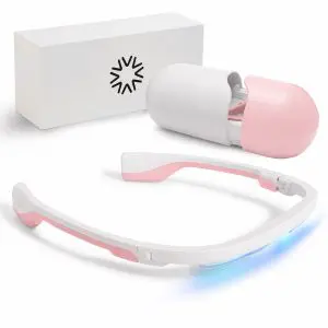 AYOlite lichttherapiebril - Rose Quartz Limited Edition - Stijlvol, minimalistisch en effectief